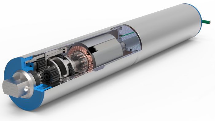 Мотор-барабан МБ 80 для кассового бокса